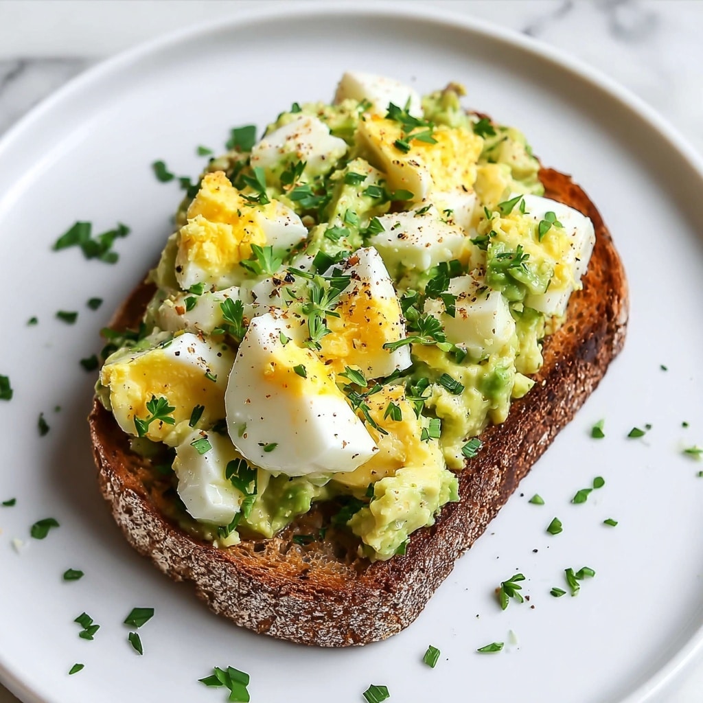 Avocado Egg Salad Recipe - Recipe Image