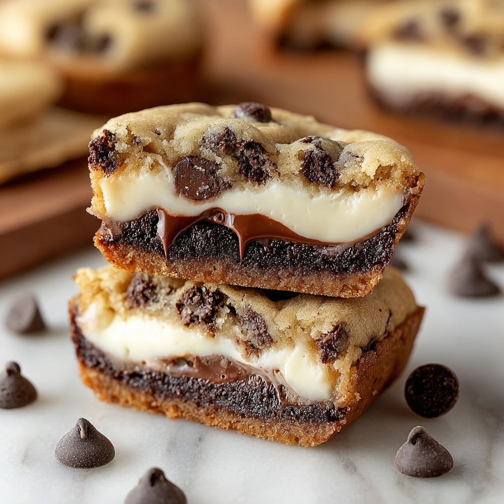 Cheesecake Stuffed Chocolate Chip Cookies Recipe - Recipe Image