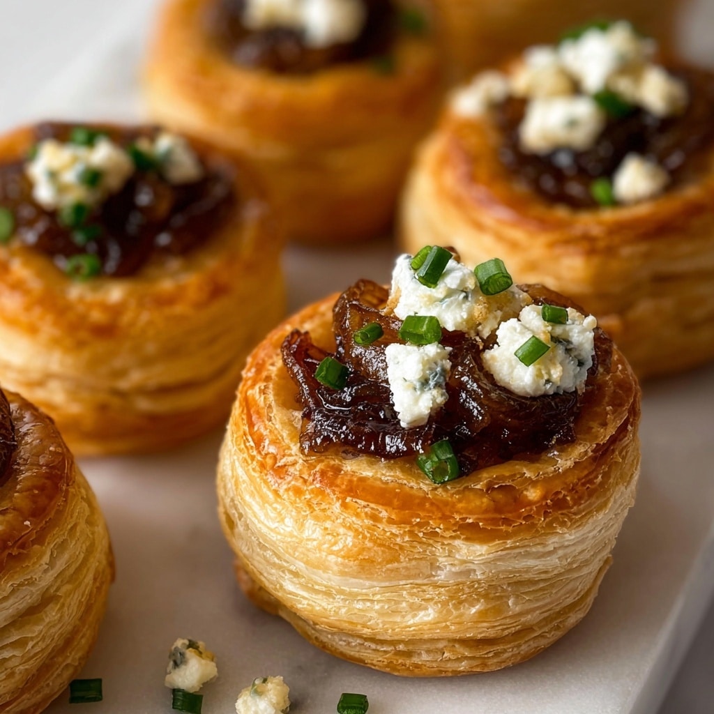 Caramelized Onion Tarts Recipe - Recipe Image