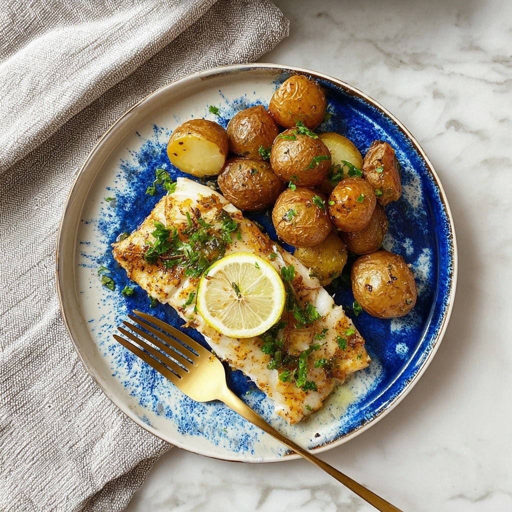 Lemon Butter Fish Recipe - Recipe Image