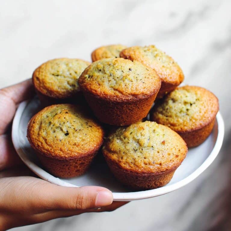 Lemon Poppyseed Zucchini Muffins Recipe