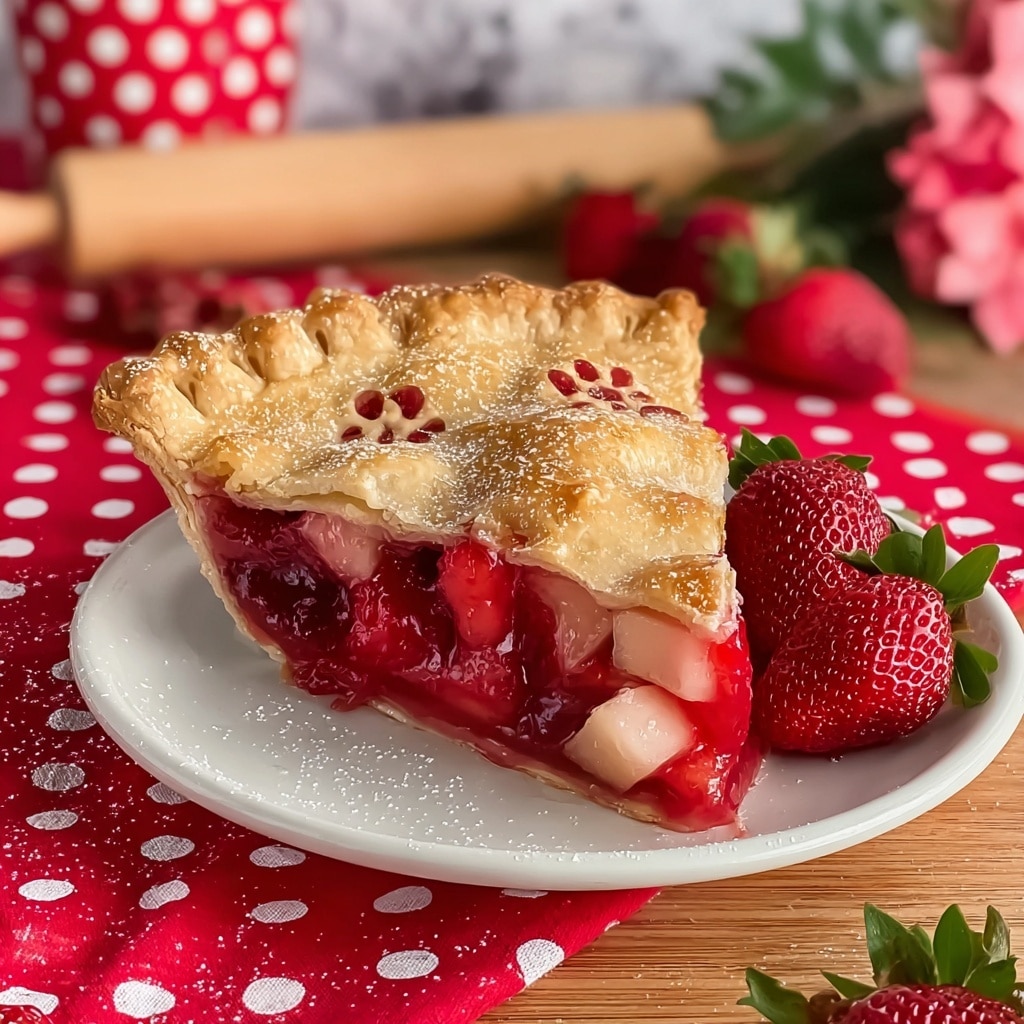 Strawberry Rhubarb Pie Recipe