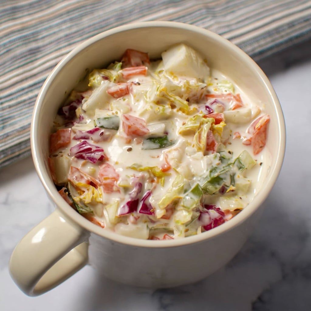 Creamy BLT Cauliflower Salad Recipe - Recipe Image