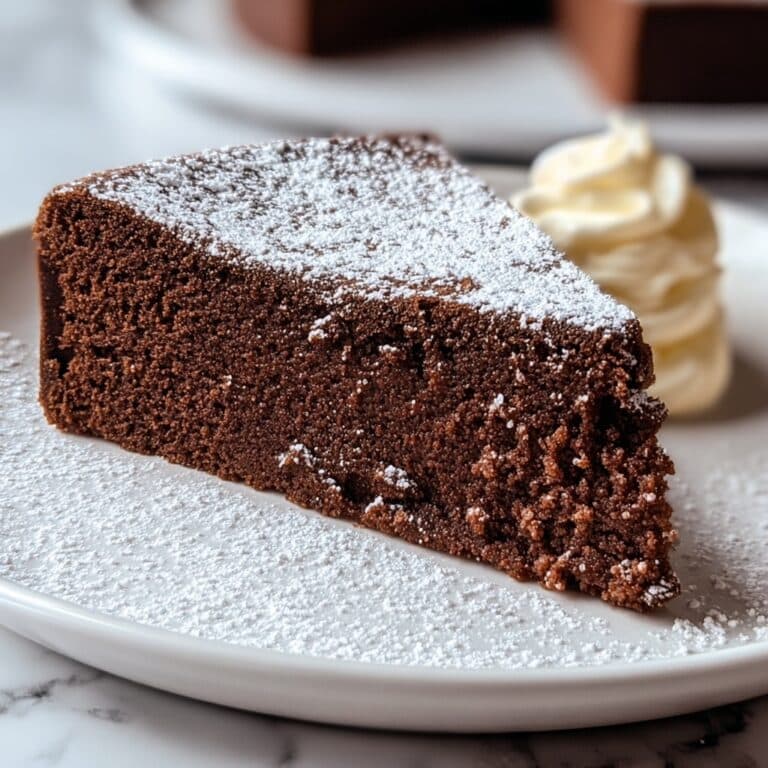 Dark Chocolate Almond Cake Recipe