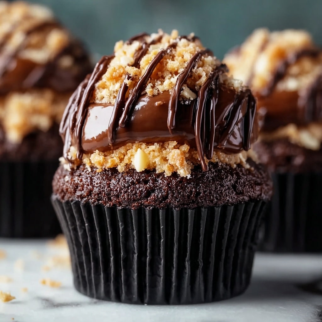 Mouth-Watering Irresistible German Chocolate Cupcakes Recipe