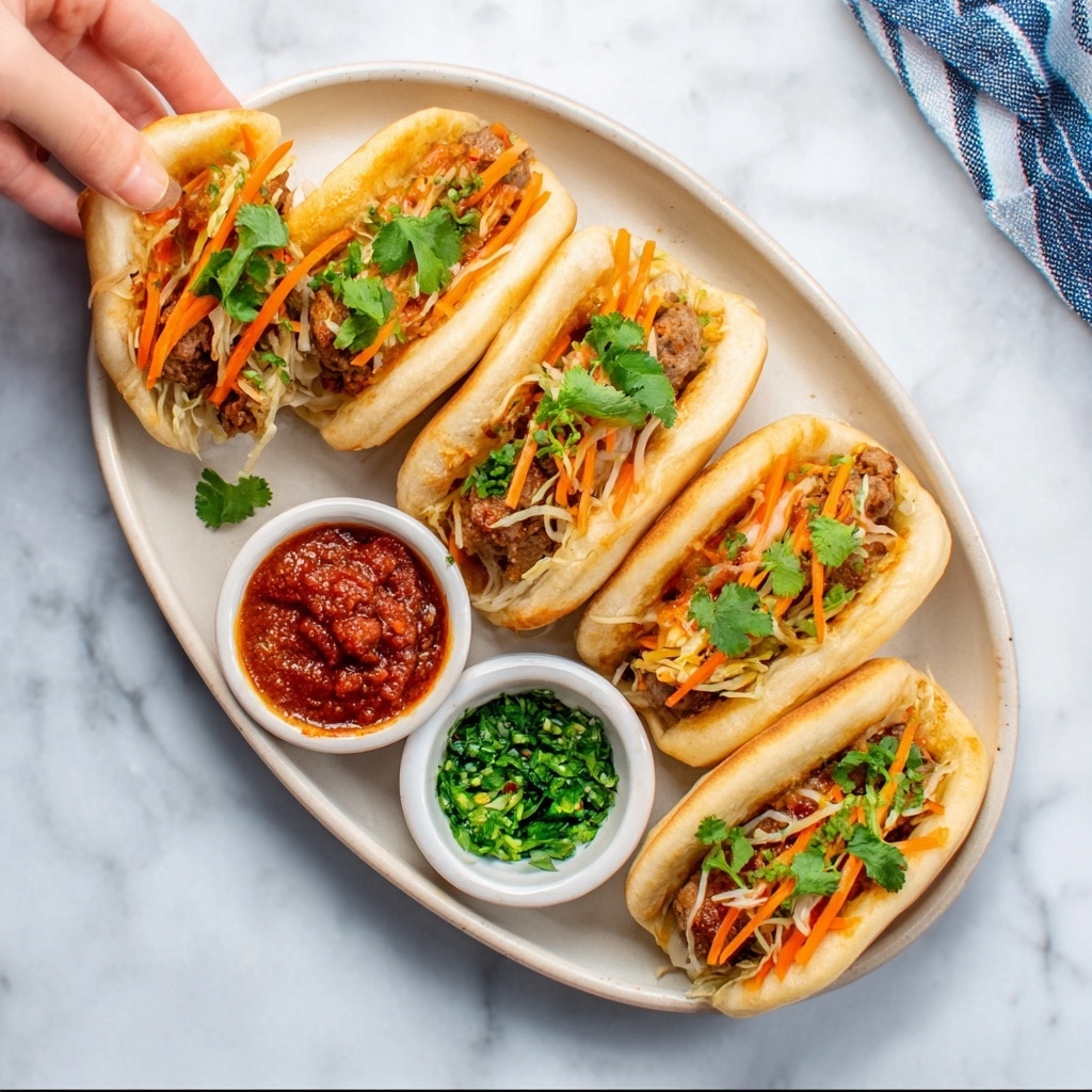 Grilled Sausage Sandwiches with Sautéed Peppers and Onions Recipe - Recipe Image