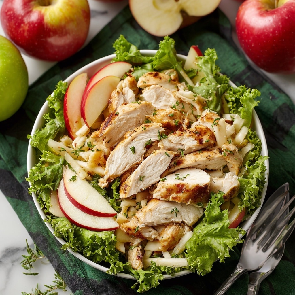 Roasted Apple Chicken Salad Recipe - Recipe Image