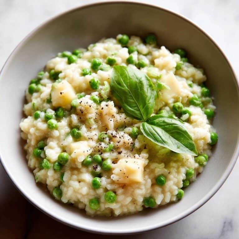 Fresh Pea Risotto Recipe