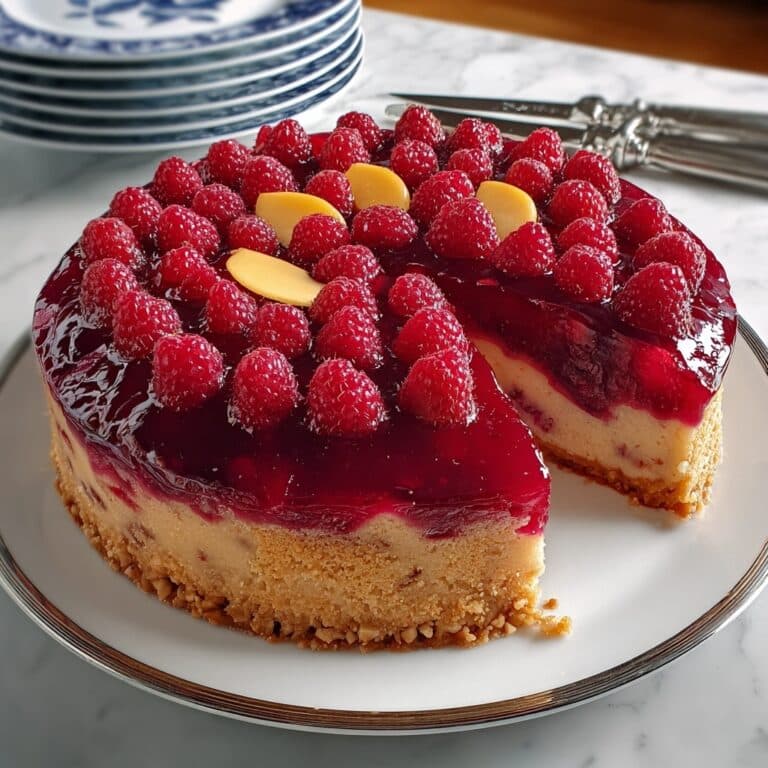 Raspberry and Almond Upside-Down Cake Recipe