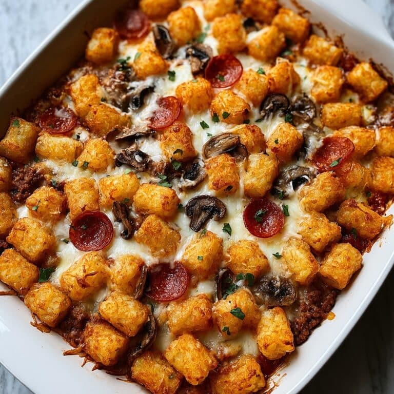 Pizza Tot Casserole Recipe