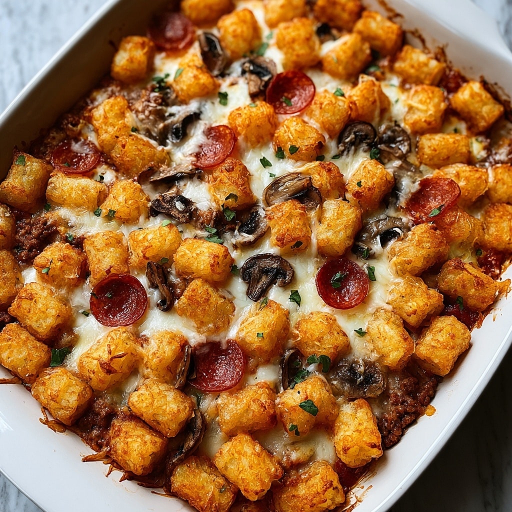 Pizza Tot Casserole Recipe