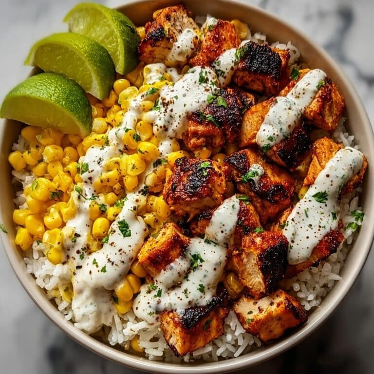 Street Corn Chicken Bowl Recipe