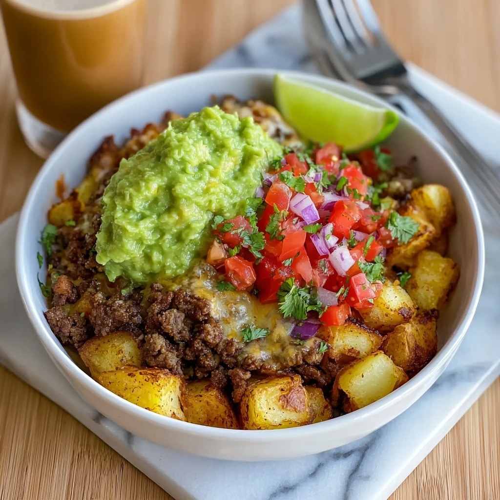 Loaded Potato Taco Bowl