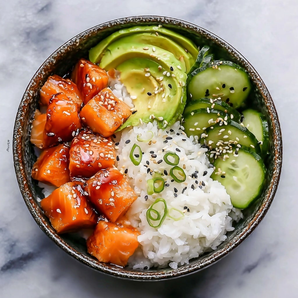 Easy Irresistible Teriyaki Salmon Bowl Delight!