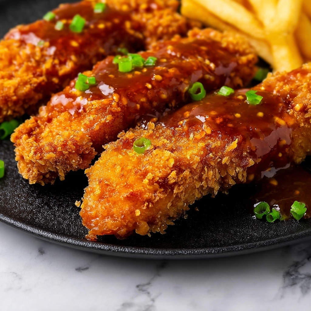 Crispy Honey Butter Chicken Tenders Recipe