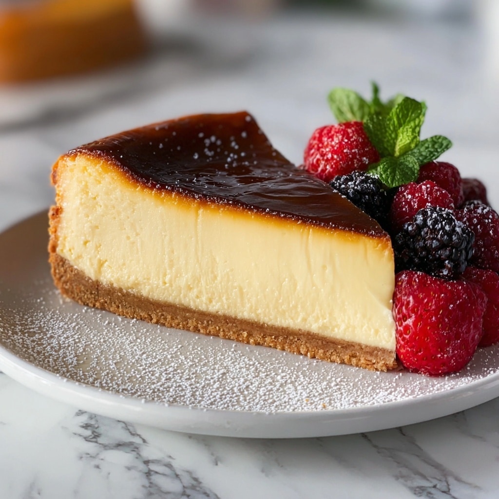 Creamy Burnt Basque Cheesecake Recipe