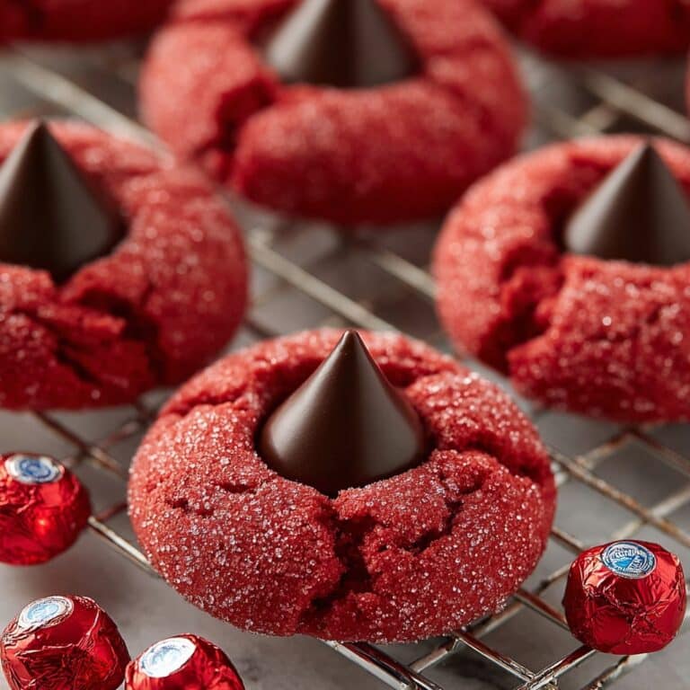 Red Velvet Blossom Cookies Recipe