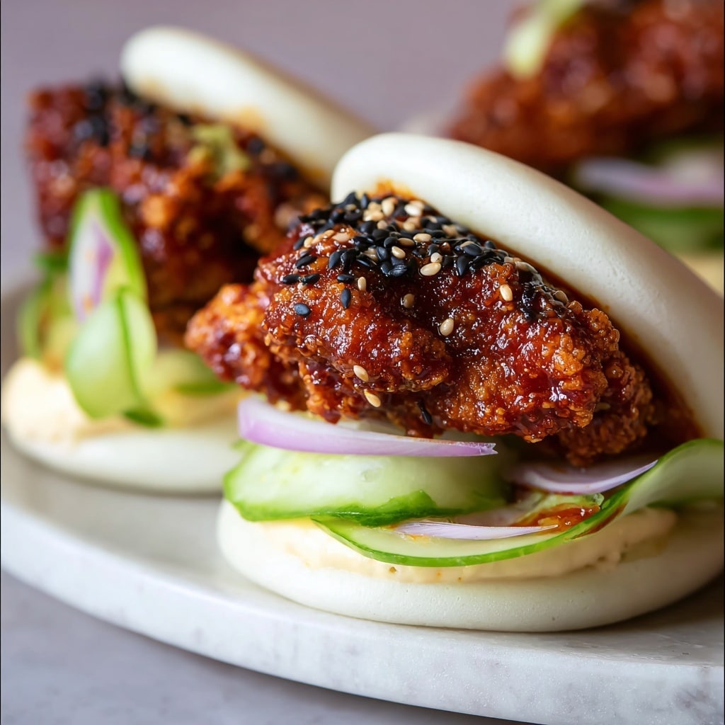 Korean Chicken Bao Recipe - Recipe Image