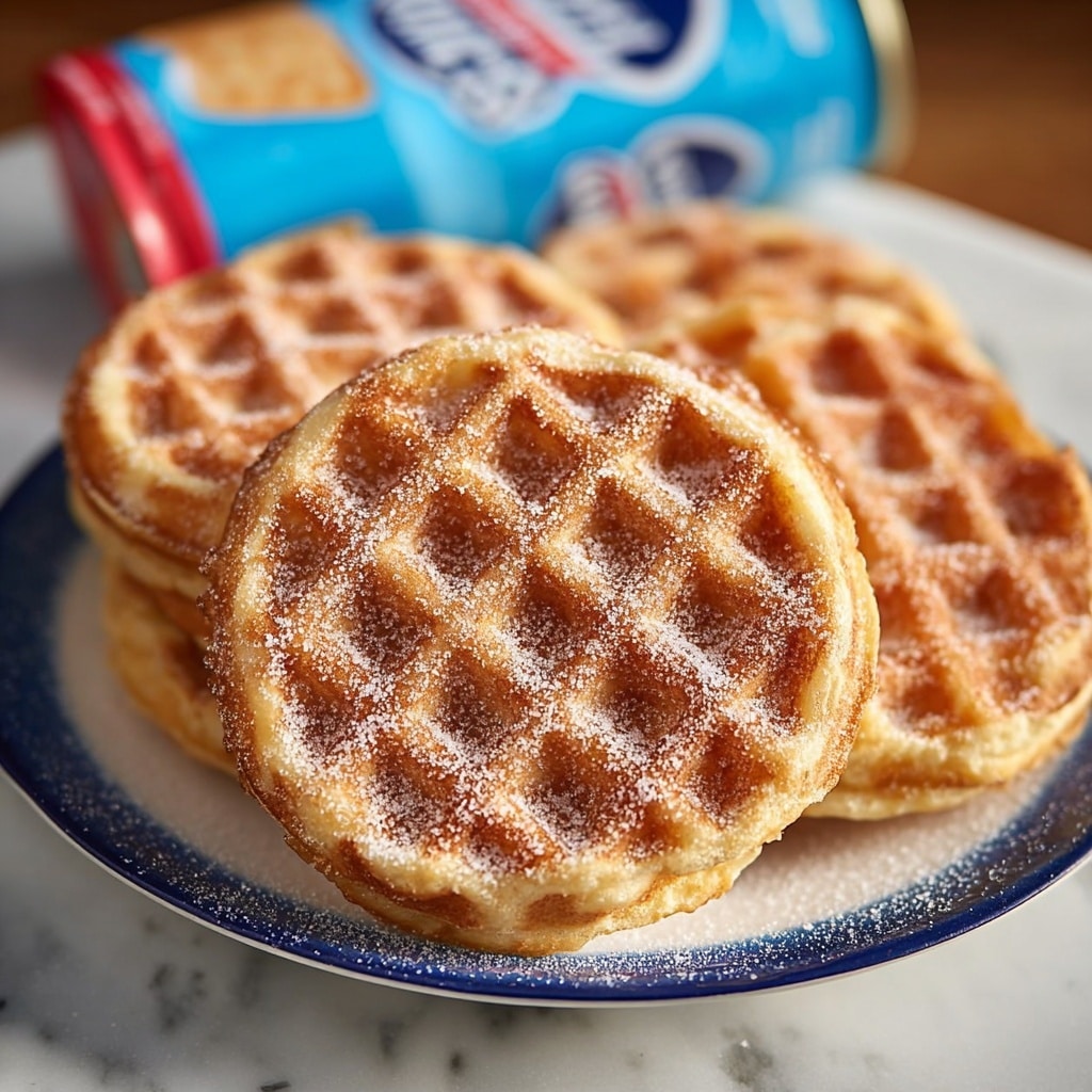 Cinnamon Sugar Biscuit Waffles Recipe