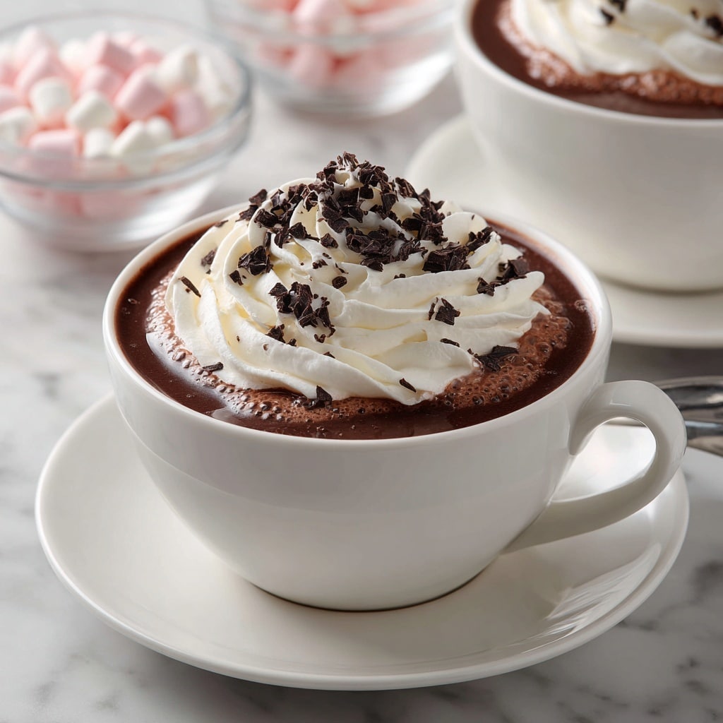 Rich Homemade Hot Chocolate Recipe