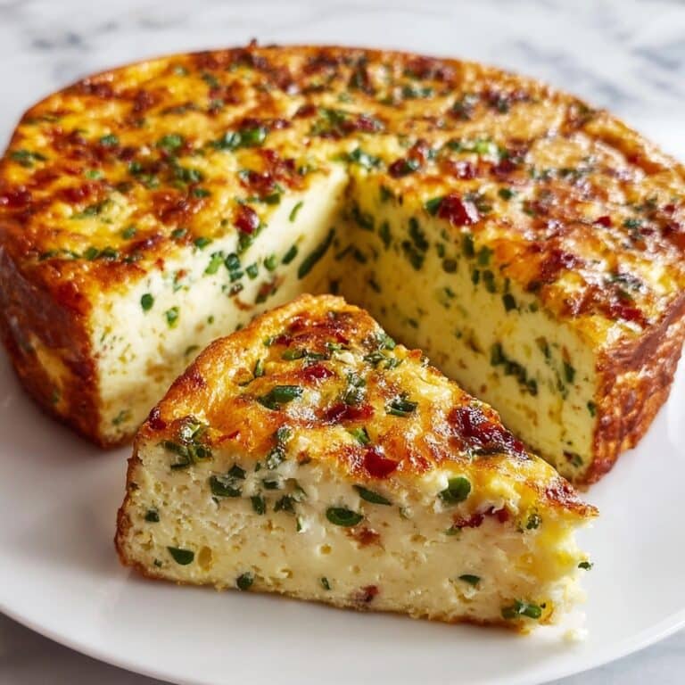 Cottage Cheese Crustless Quiche Recipe