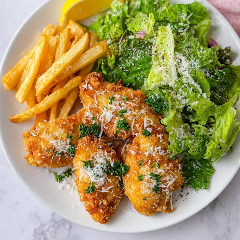 Baked Garlic Parmesan Chicken Tenders Recipe