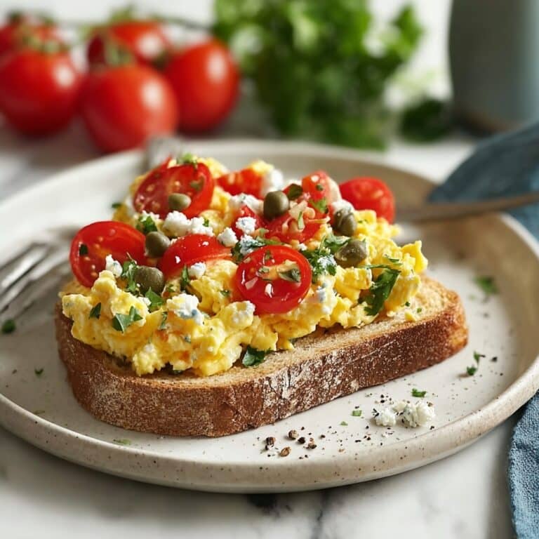 Mediterranean Scrambled Eggs: Quick, Flavor-Packed Breakfast Recipe