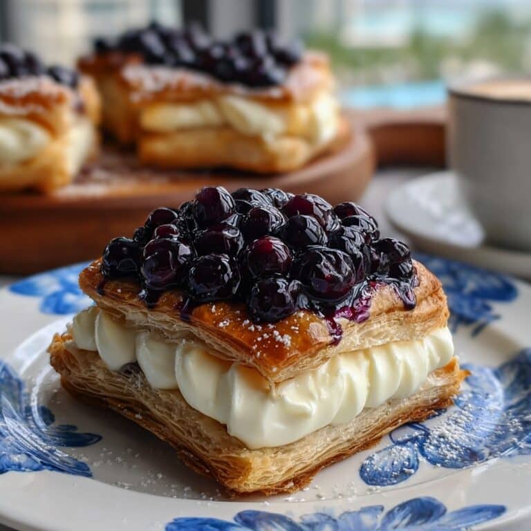 Decadent Blueberry Cream Cheese Danish Recipe