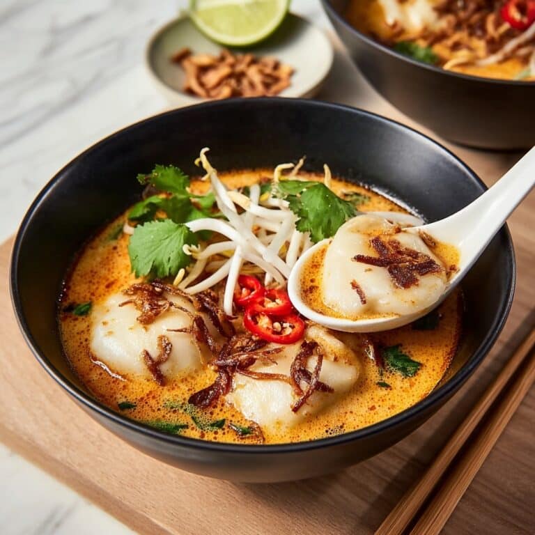 Quick Dumpling Laksa Recipe