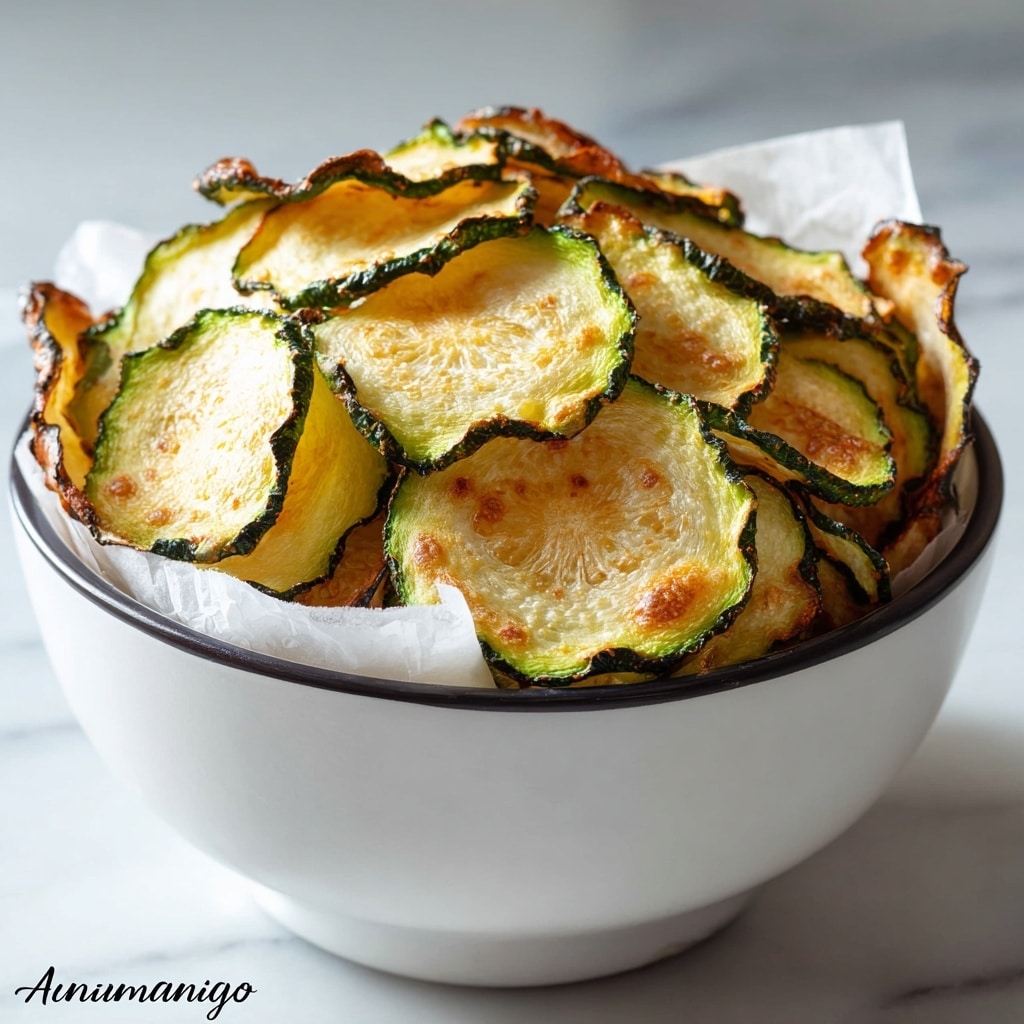 Salt and Vinegar Zucchini Chips Recipe