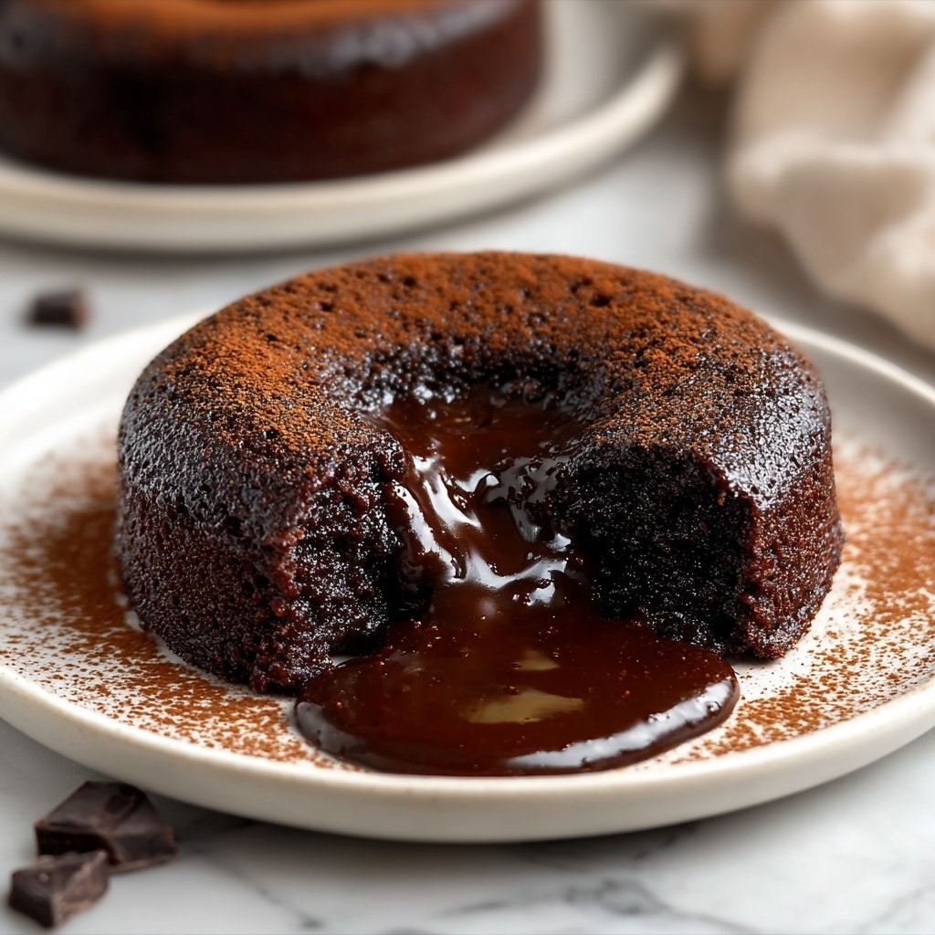 Easy Chocolate Lava Cake Recipe - Recipe Image