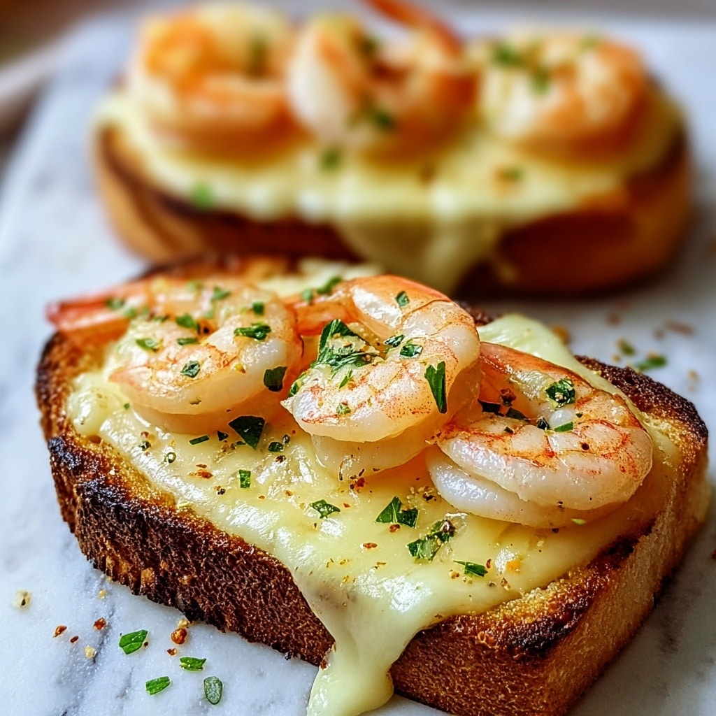 Cheesy Shrimp Toast Recipe