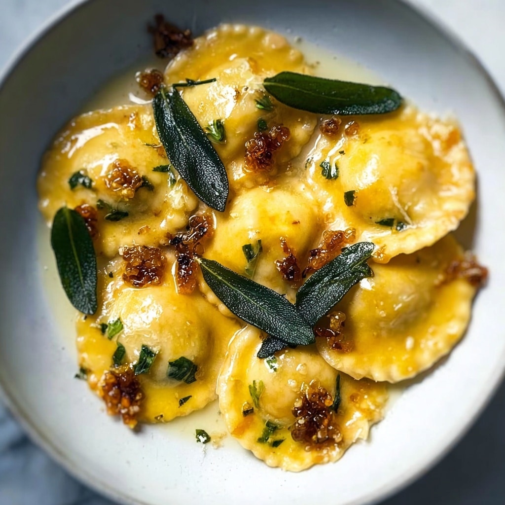 Vegan Lemon Ricotta Ravioli Recipe