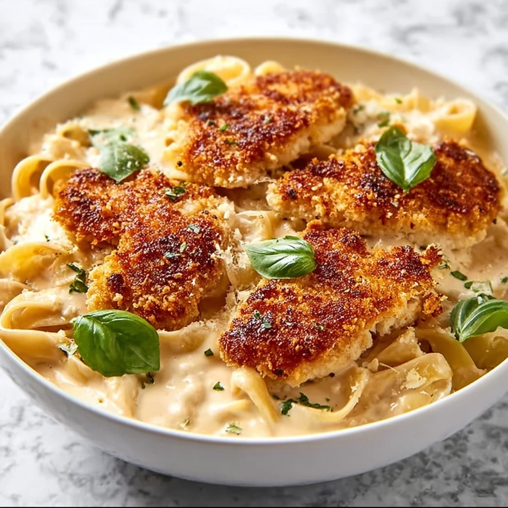 Southern Style Creamy Parmesan Chicken Pasta Recipe
