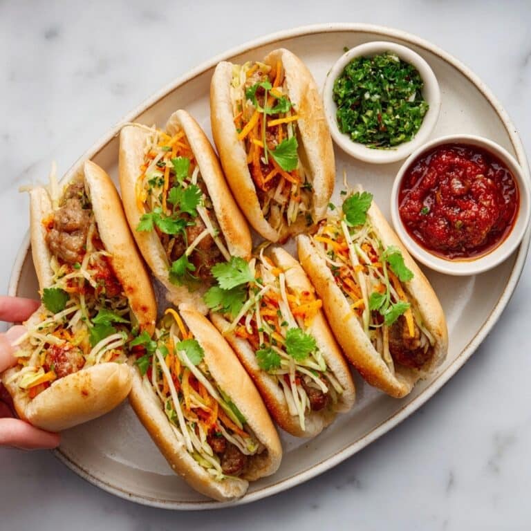 Grilled Sausage Sandwiches with Sautéed Peppers and Onions Recipe