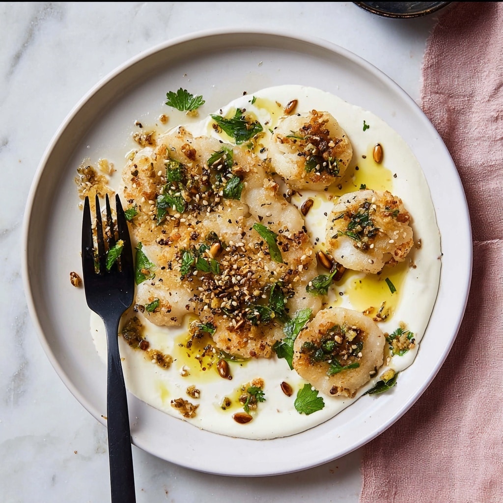 Dukkah-Crusted Fried Cauliflower Steaks Recipe - Recipe Image