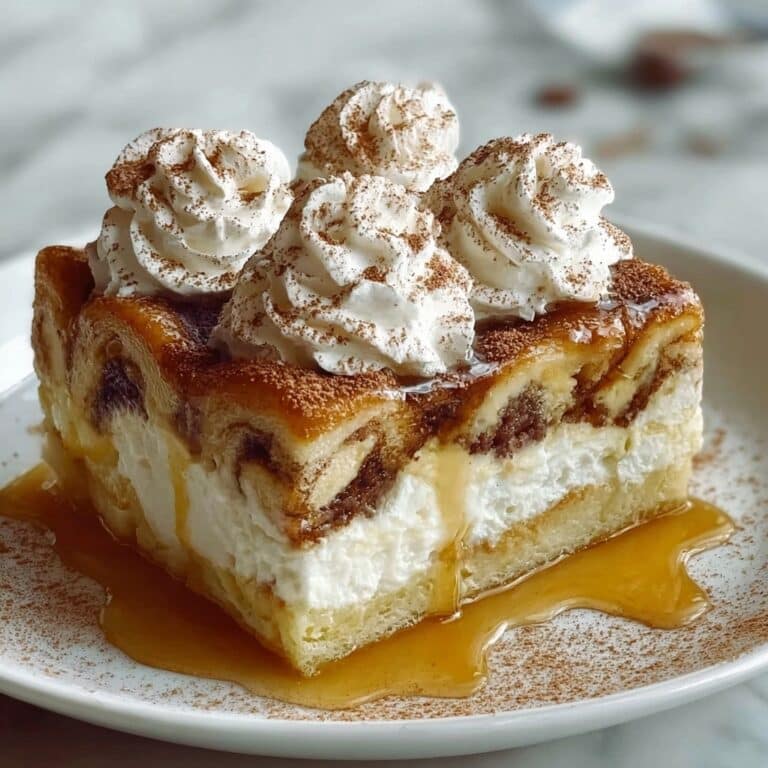 Ooey-Gooey Cinnamon Roll Cheesecake Bars Recipe