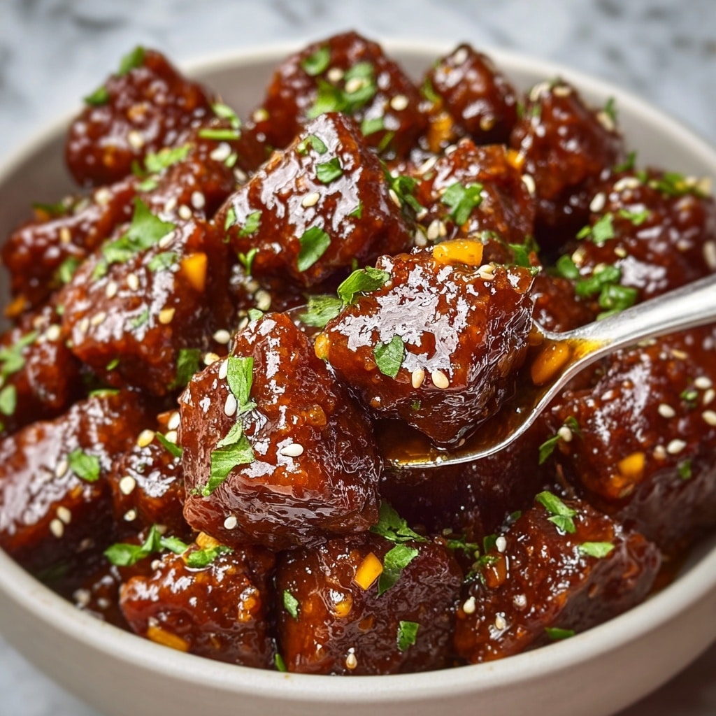 Honey Garlic Steak Bites Recipe