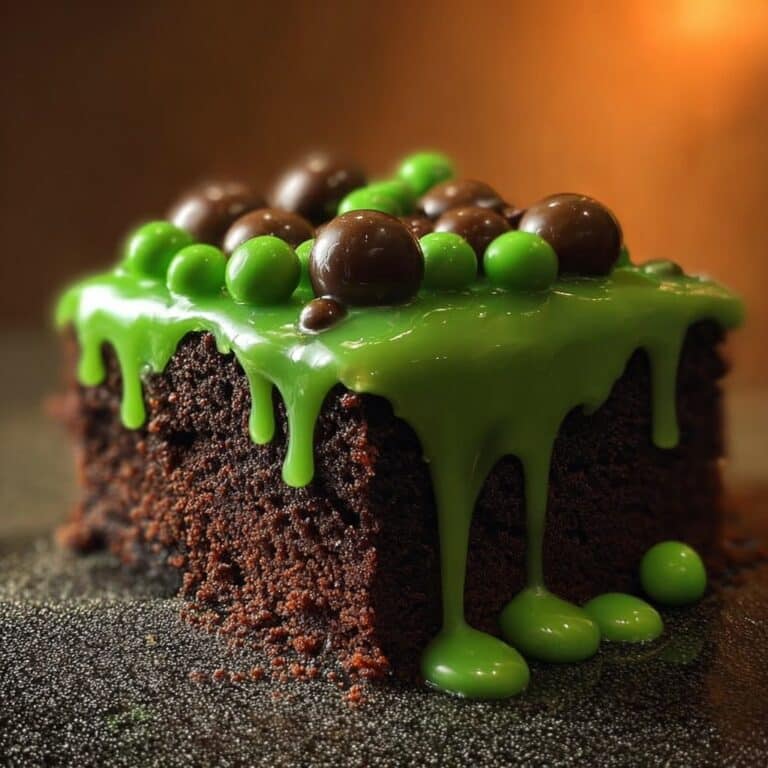 Bubbling Witch’s Cauldron Brownies Recipe