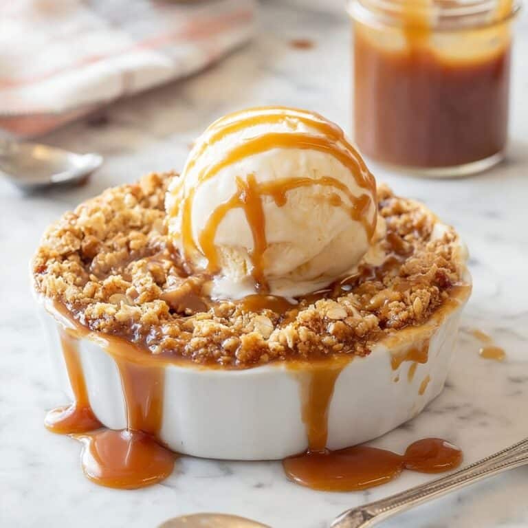 Caramel Apple Crisp Recipe