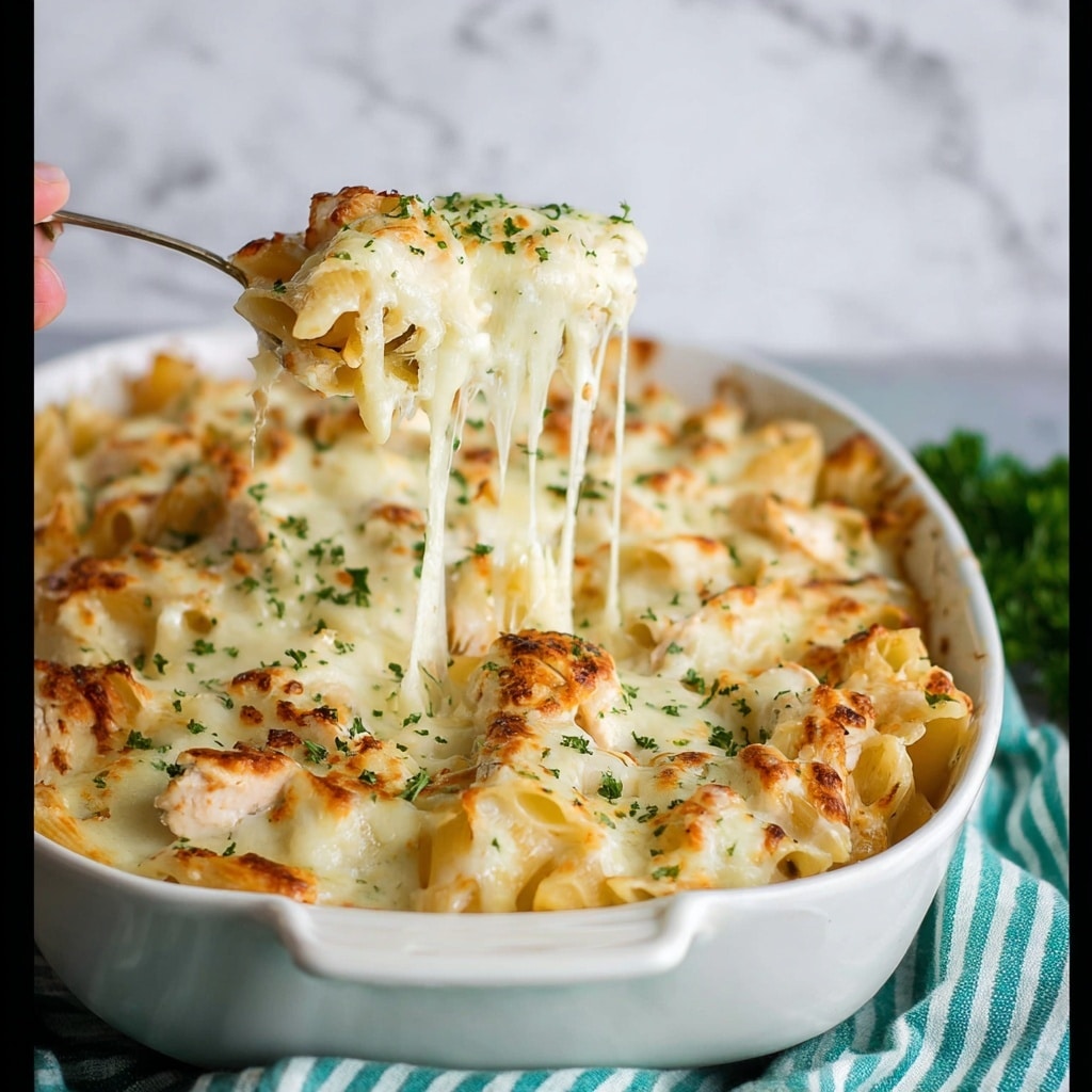 Chicken Alfredo Bake Recipe - Recipe Image