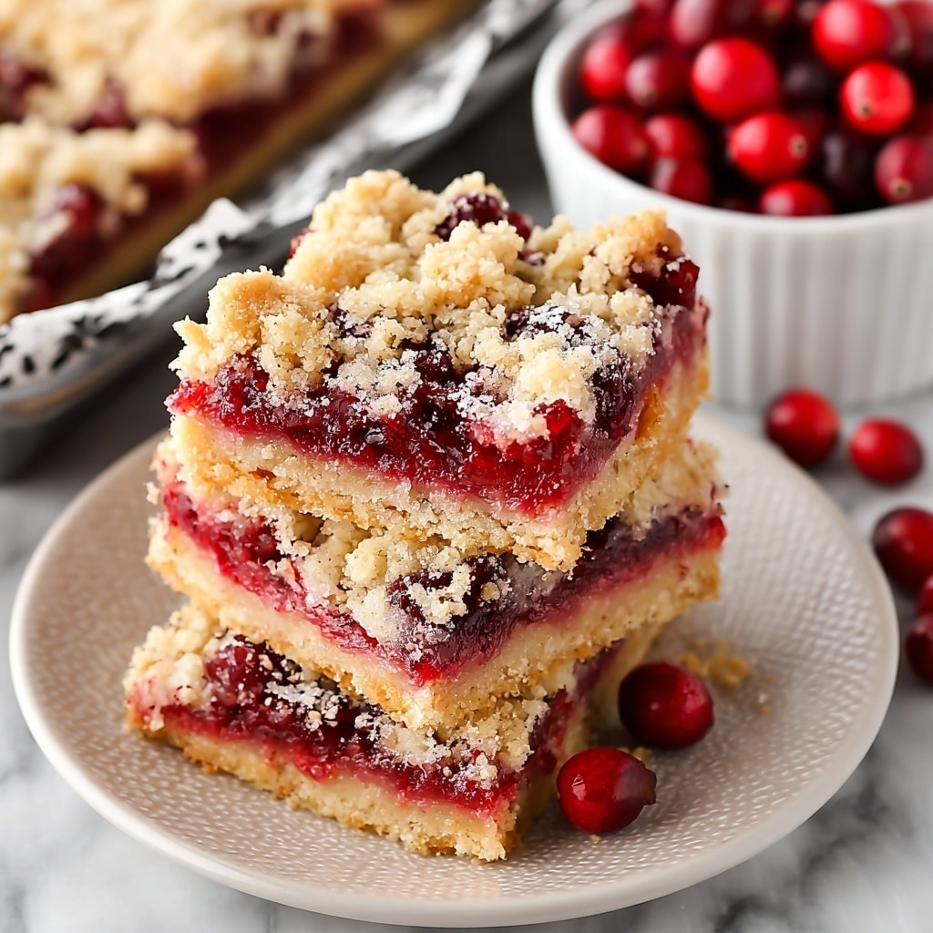 Cranberry Bars Recipe