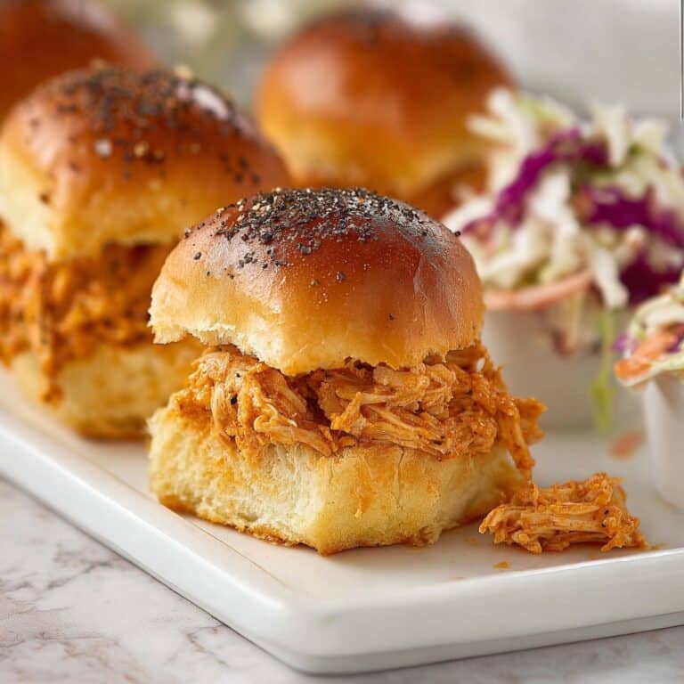 Buffalo Chicken Sliders Recipe