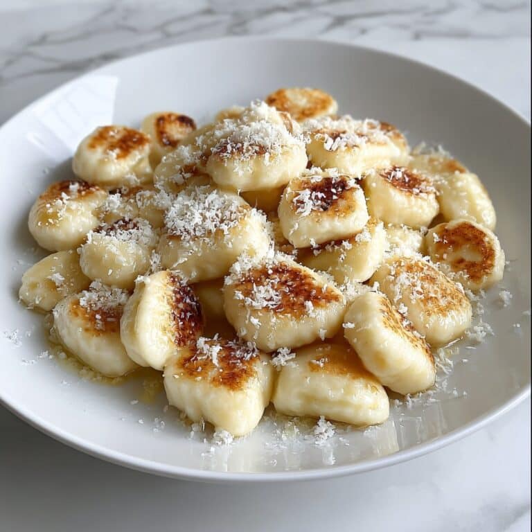 Toasted White Truffle Gnocchi Recipe