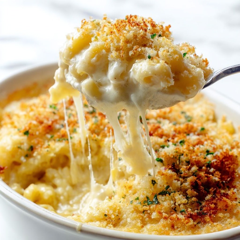 Four Cheese Baked Macaroni Recipe
