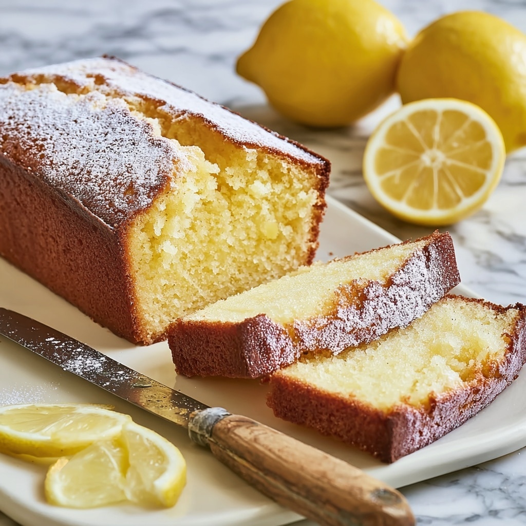 Old-Fashioned Lemon Pound Cake Recipe - Recipe Image