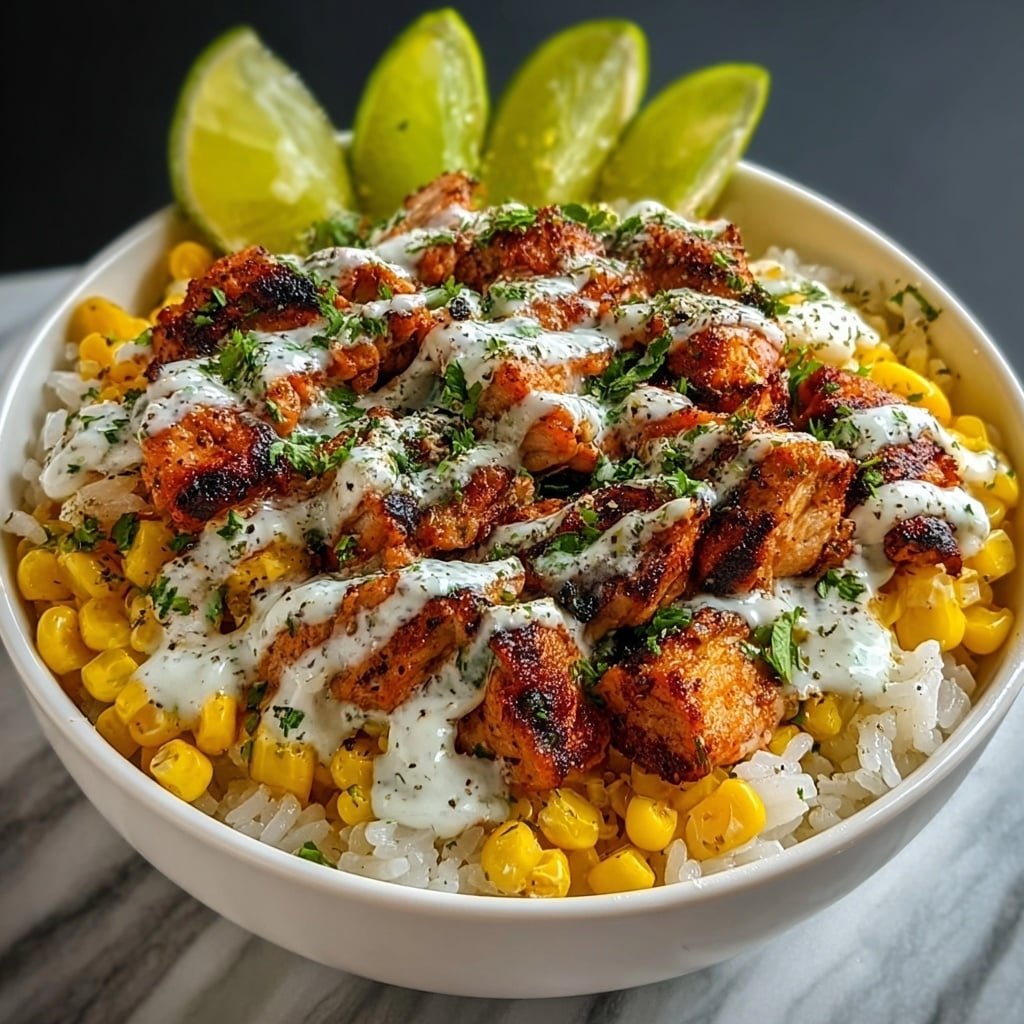 Street Corn Chicken Bowl Recipe - Recipe Image