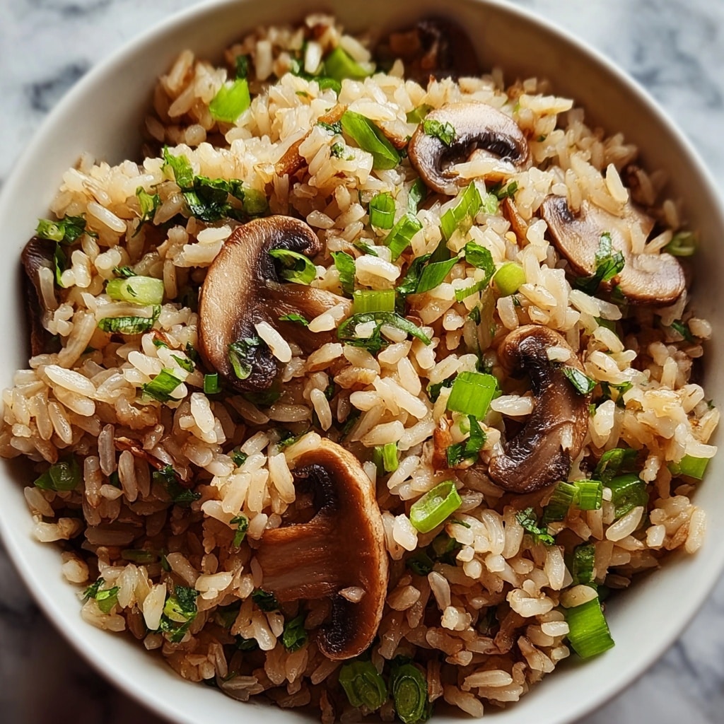 Mushroom Rice