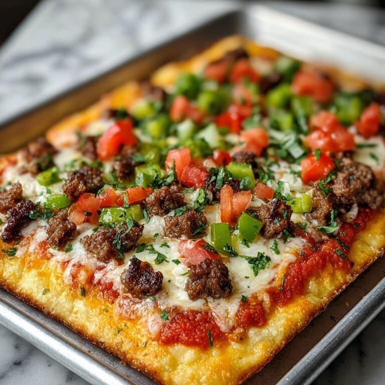 Crispy Sheet Pan Taco Pizza: Family Favorite Delight!