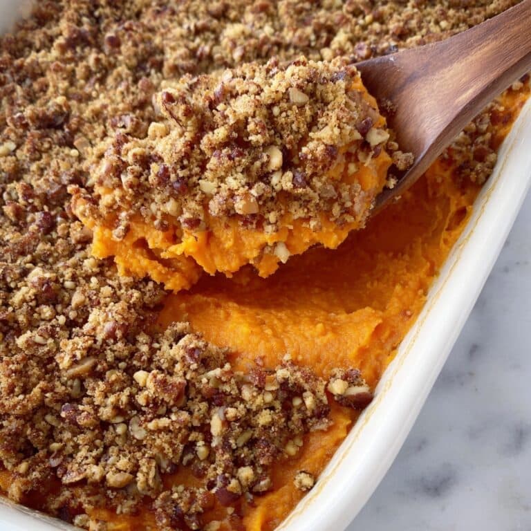 Hot Honey Sweet Potato Casserole Recipe